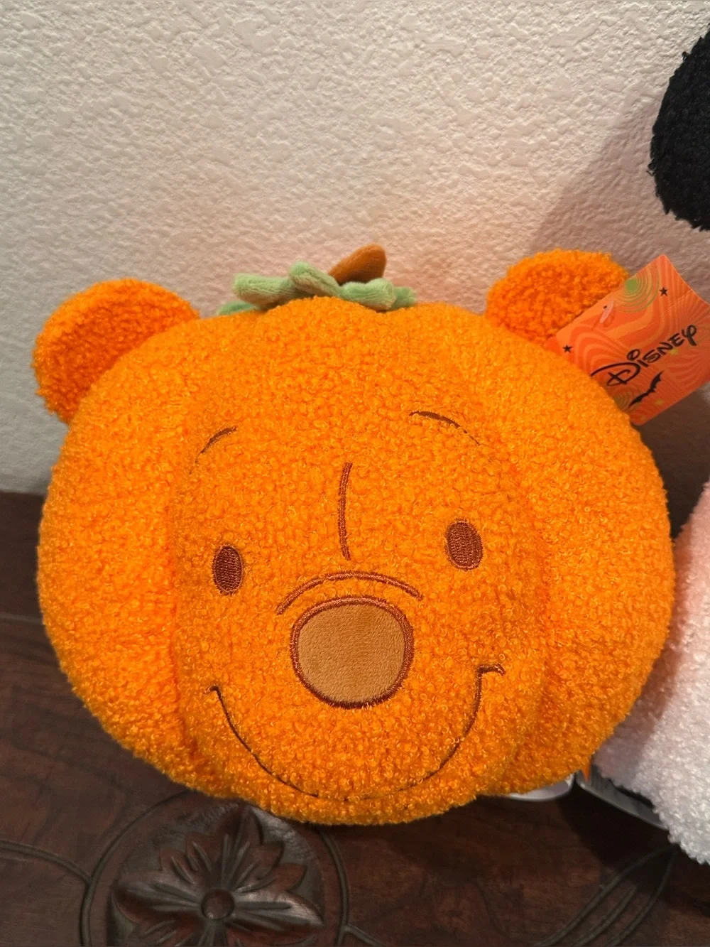 SET OF 2! Licensed Disney Halloween Pillows Mickey Ghost & Pumpkin Pooh Bear